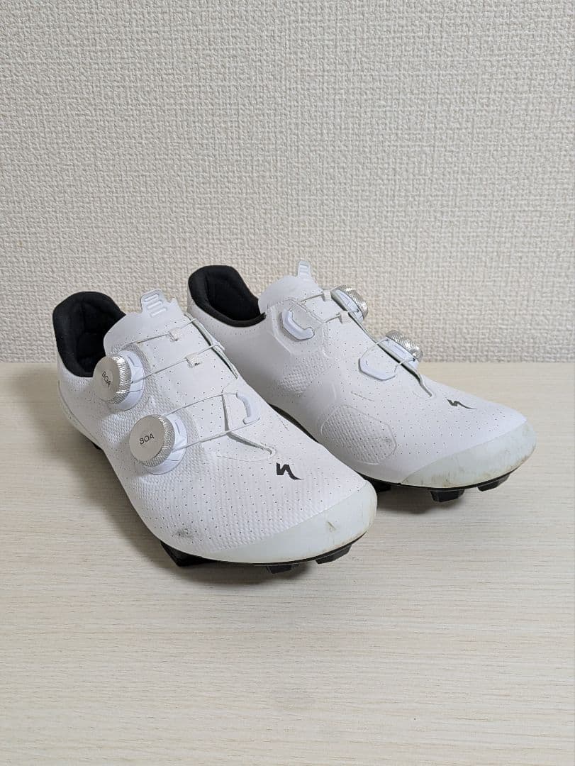 スペシャライズド S-Works Recon シューズ 40.5 ホワイト