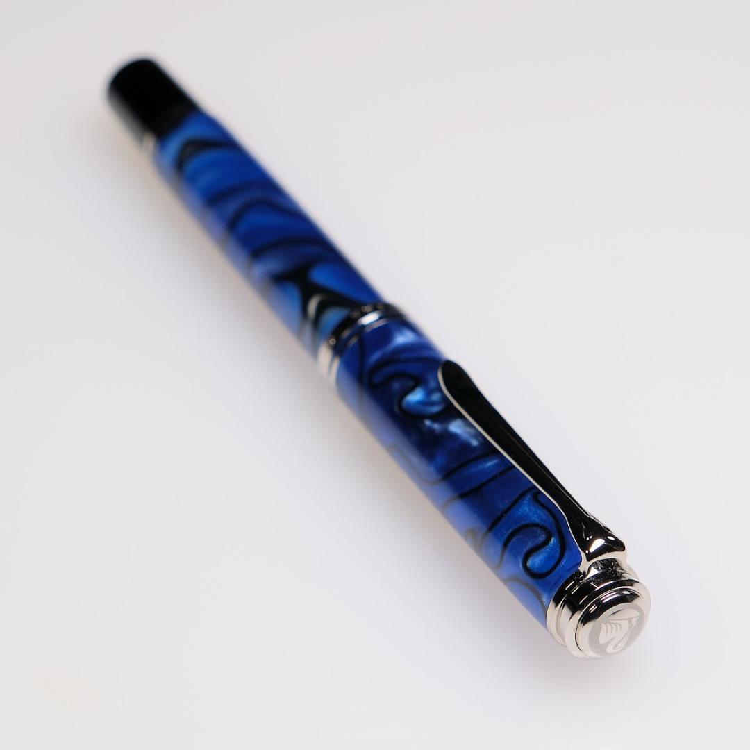 【Amami 新品文具】 Pelikan M805 ブルーデューン　万年筆／F