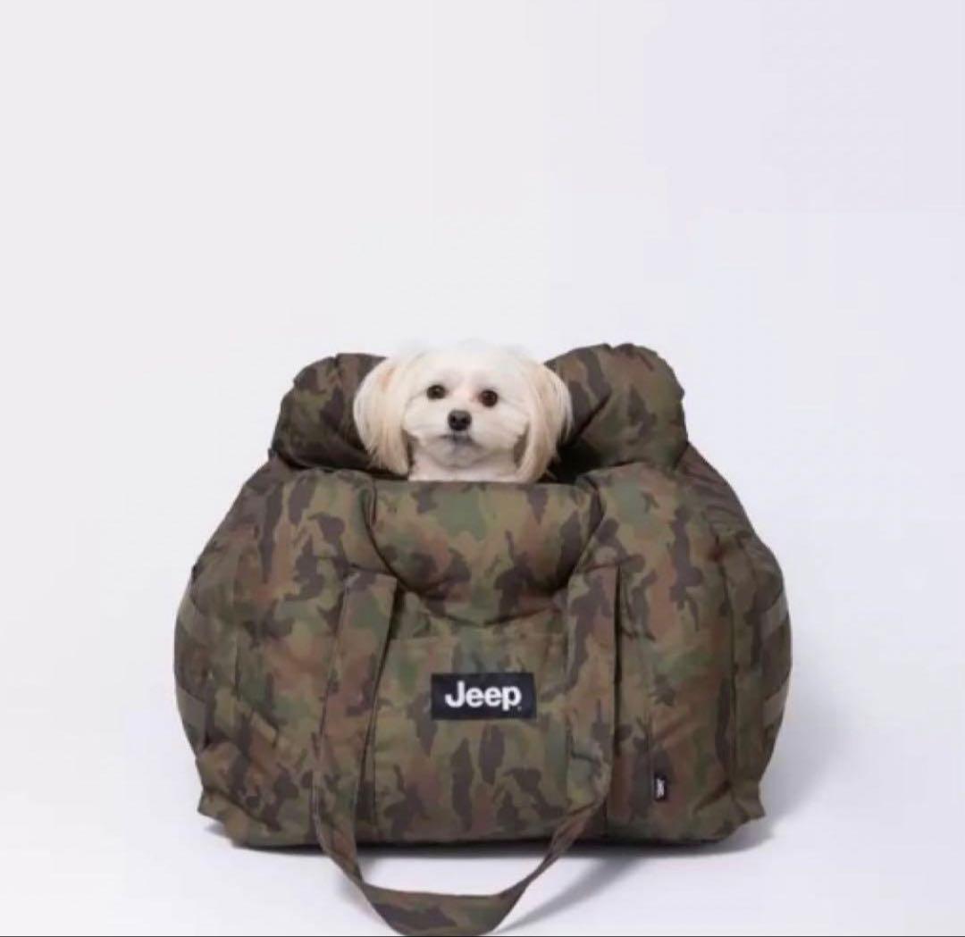 ち*ん様 【未使用に近い】Jeep 3WAYドライブキャリーベッド迷彩柄
