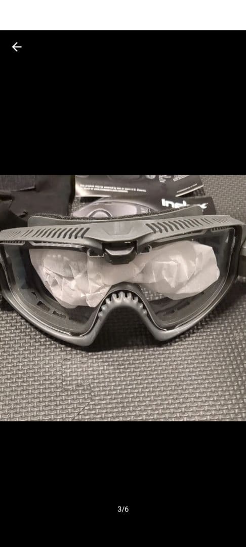 ESS INFLUX AVS ゴーグル 交換レンズ付き グレー