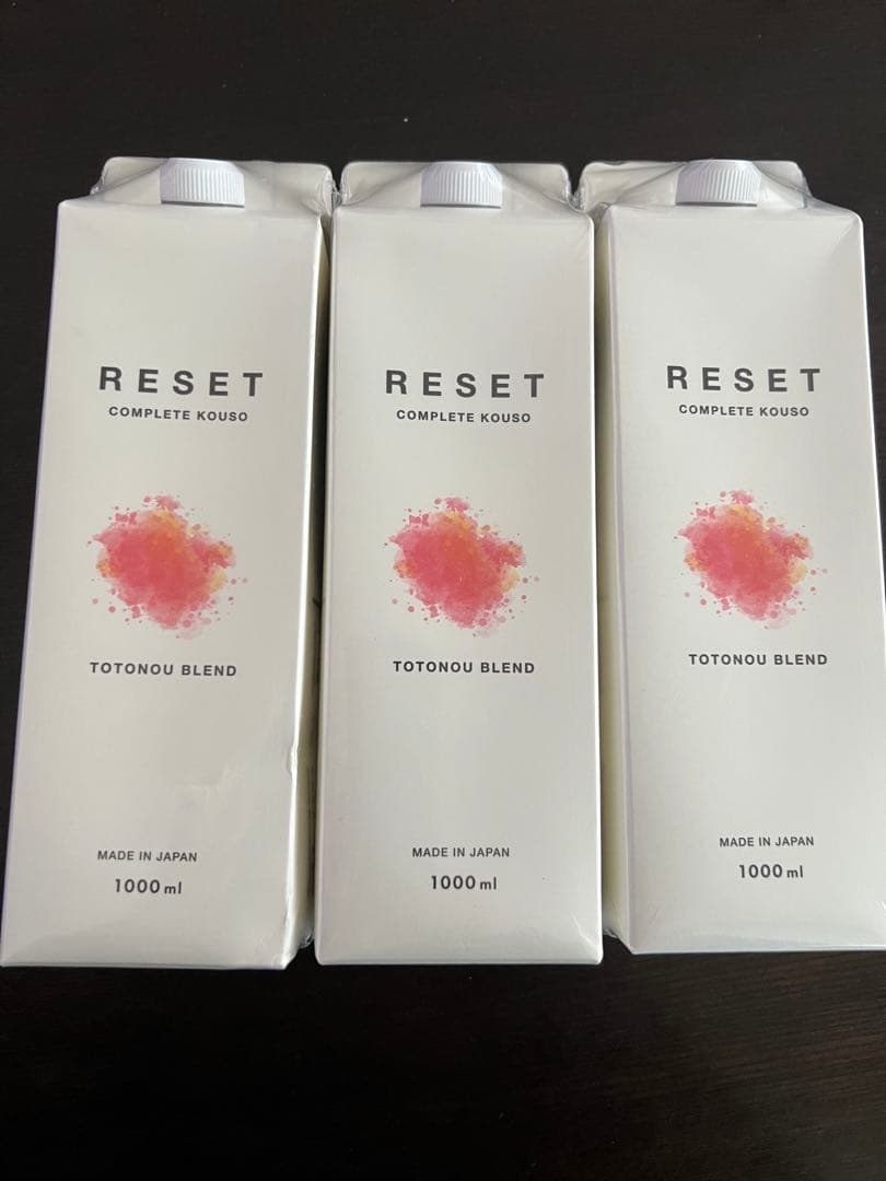 RESET 酵素ドリンク COMPLETE KOUSO 3本セット