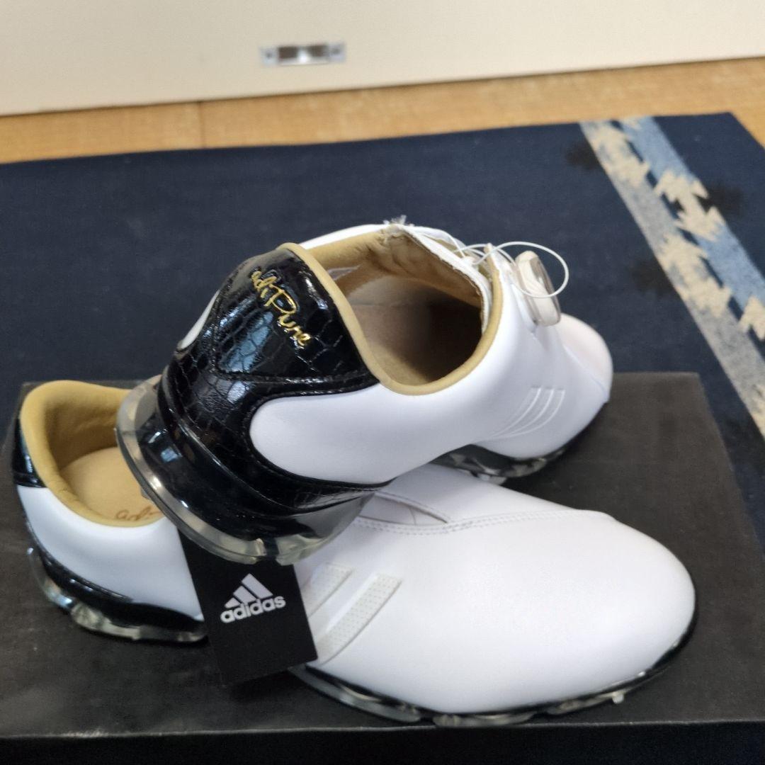 adipure ゴルフシューズ ホワイト