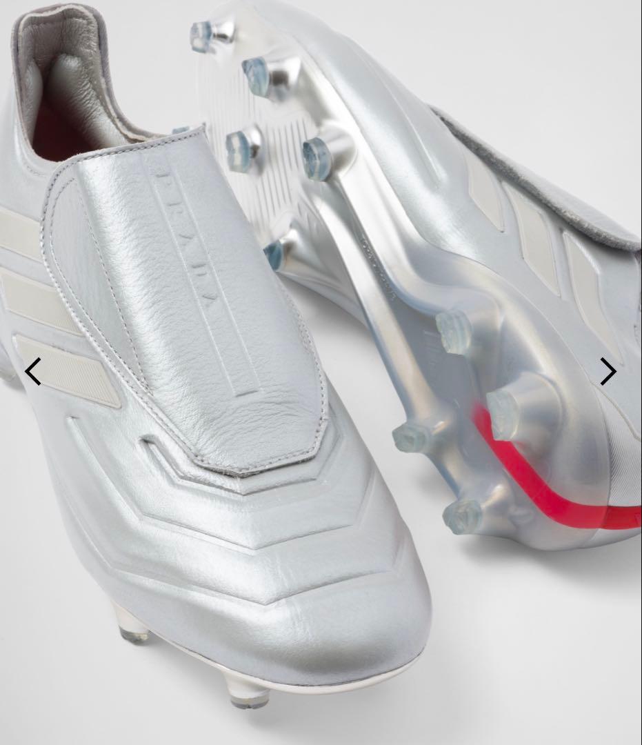 【新品】PRADA × adidas コパビジュア サッカースパイク シルバー