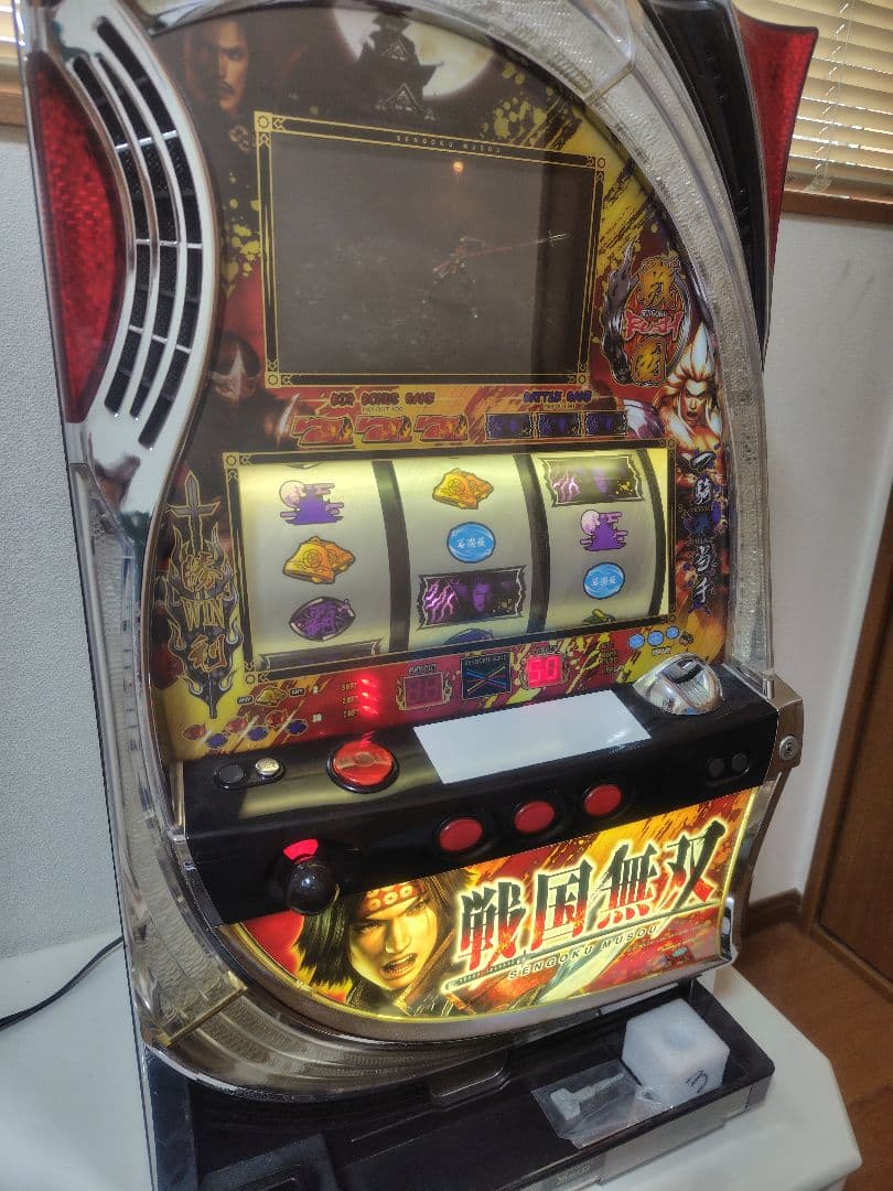 パチスロ　戦国無双　5号機　家庭用100V中古台