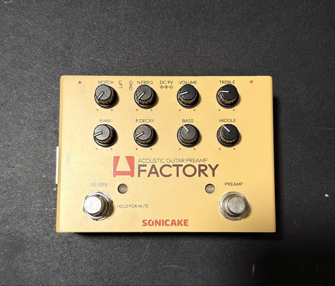 SONICAKE アコギ プリアンプ FACTORY