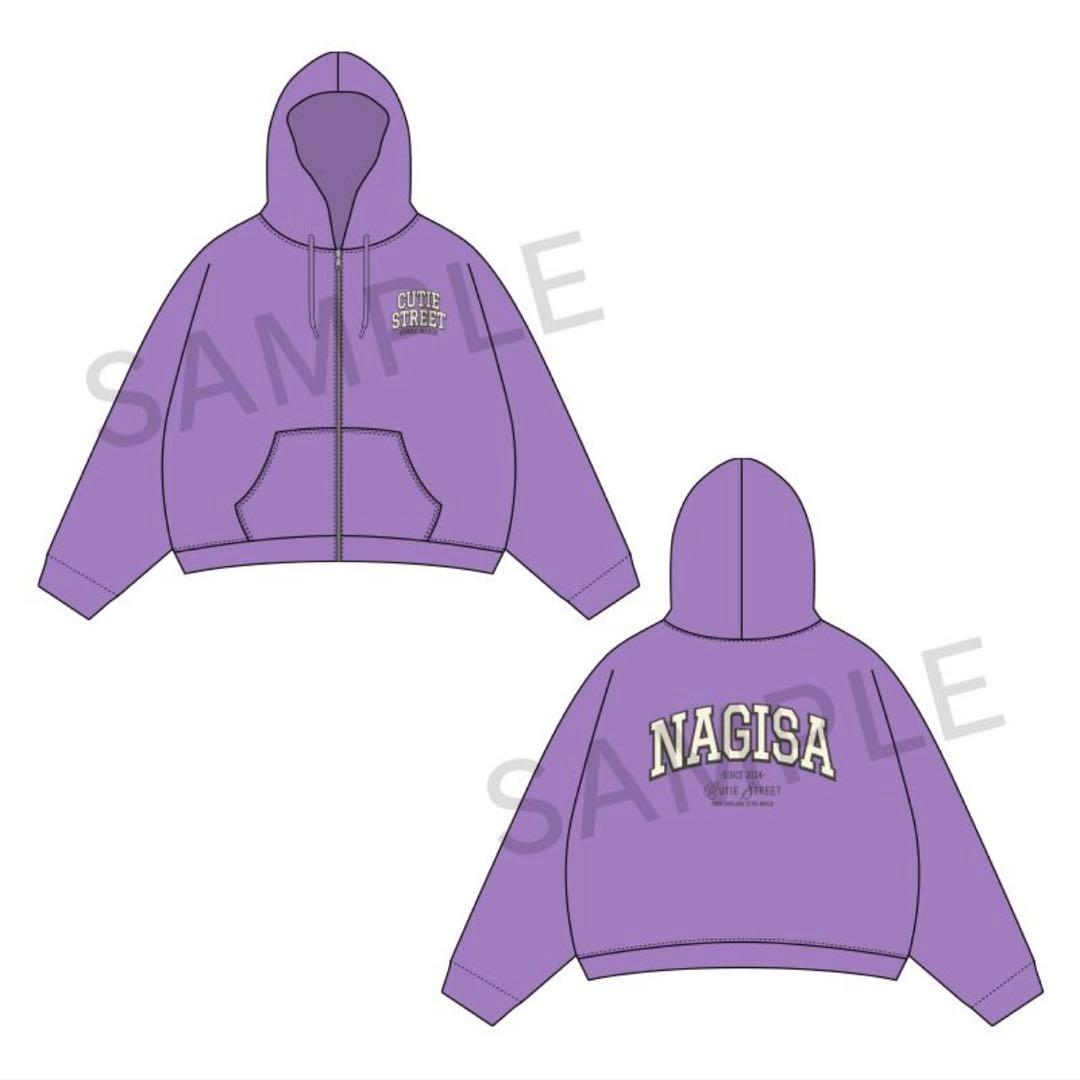 【未開封】CUTIE STREET 真鍋凪咲　推しアピ　パーカー　Hoodie