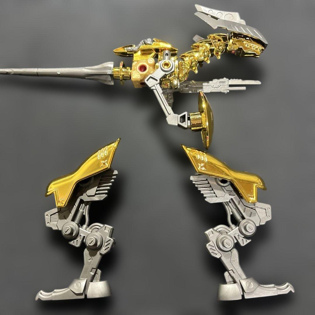 ゾイド　ブロックス　ゴールド　金メッキ　サウロナイツ