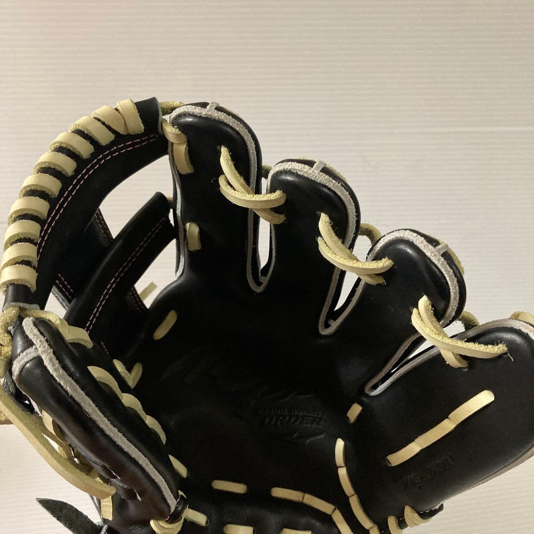y*e様 硬式グローブ ミズノプロ 内野手用 オーダーグラブ HAGA JAPA
