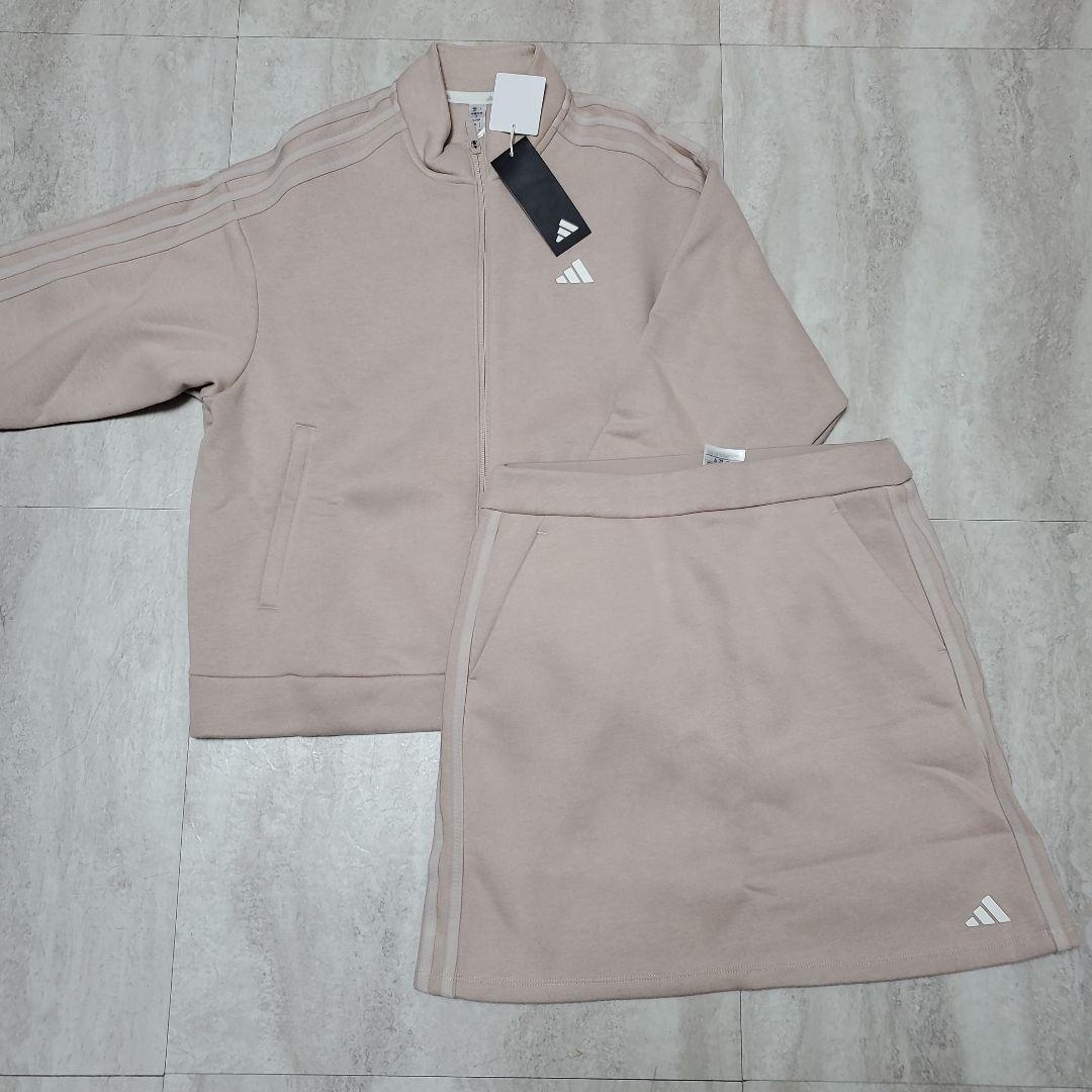 adidas　アディダスゴルフ セットアップ スリーストライプス XLサイズ