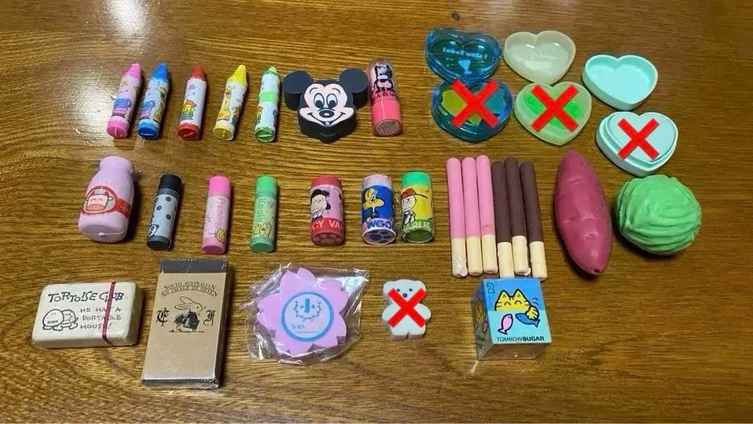 昭和レトロ ファンシー 消しゴム バラ売り可