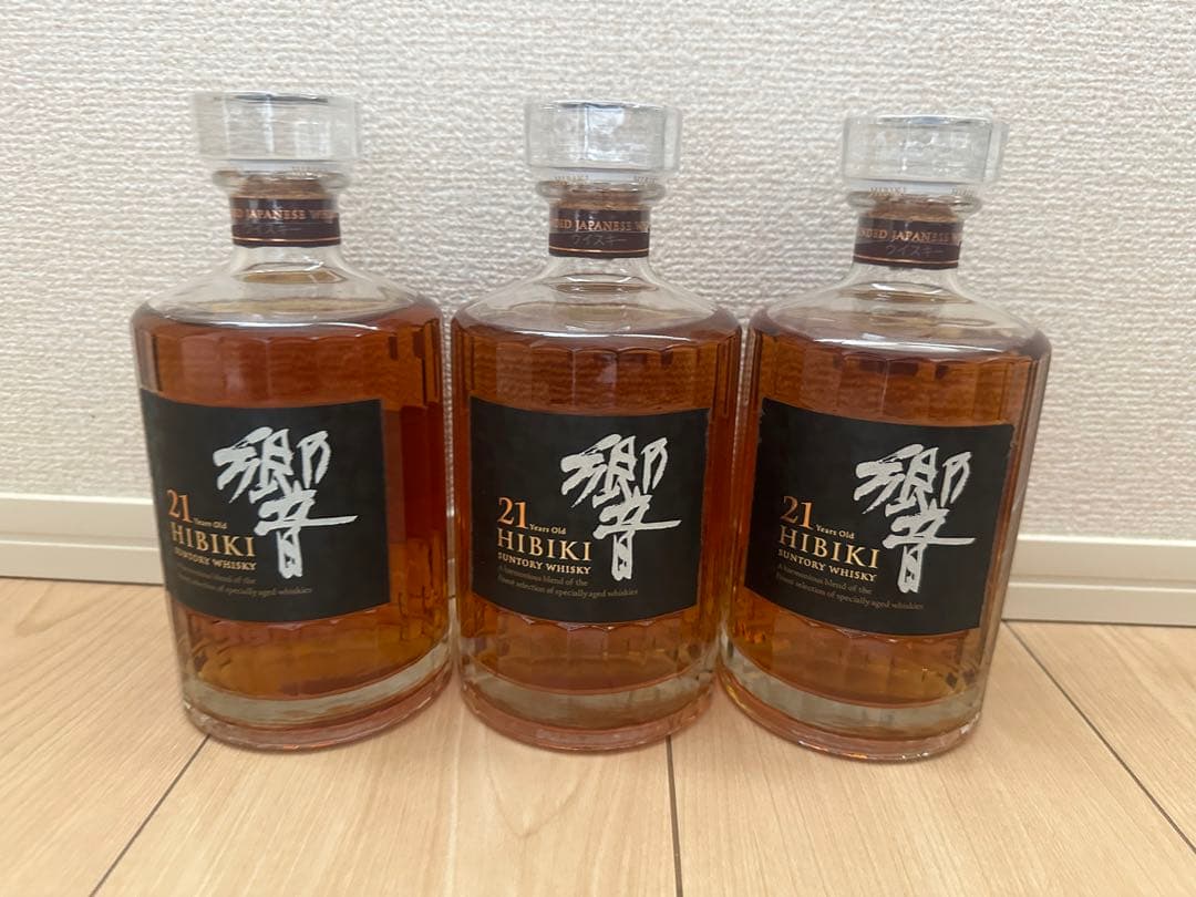 んぬ☆　新品　未開封　響 21年 ウイスキー 5本セット