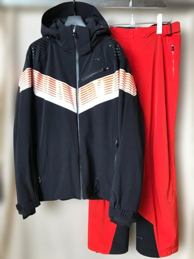 KJUS チュース　スキーウエアストレッチ中綿上下セット　L/５２サイズ　美品
