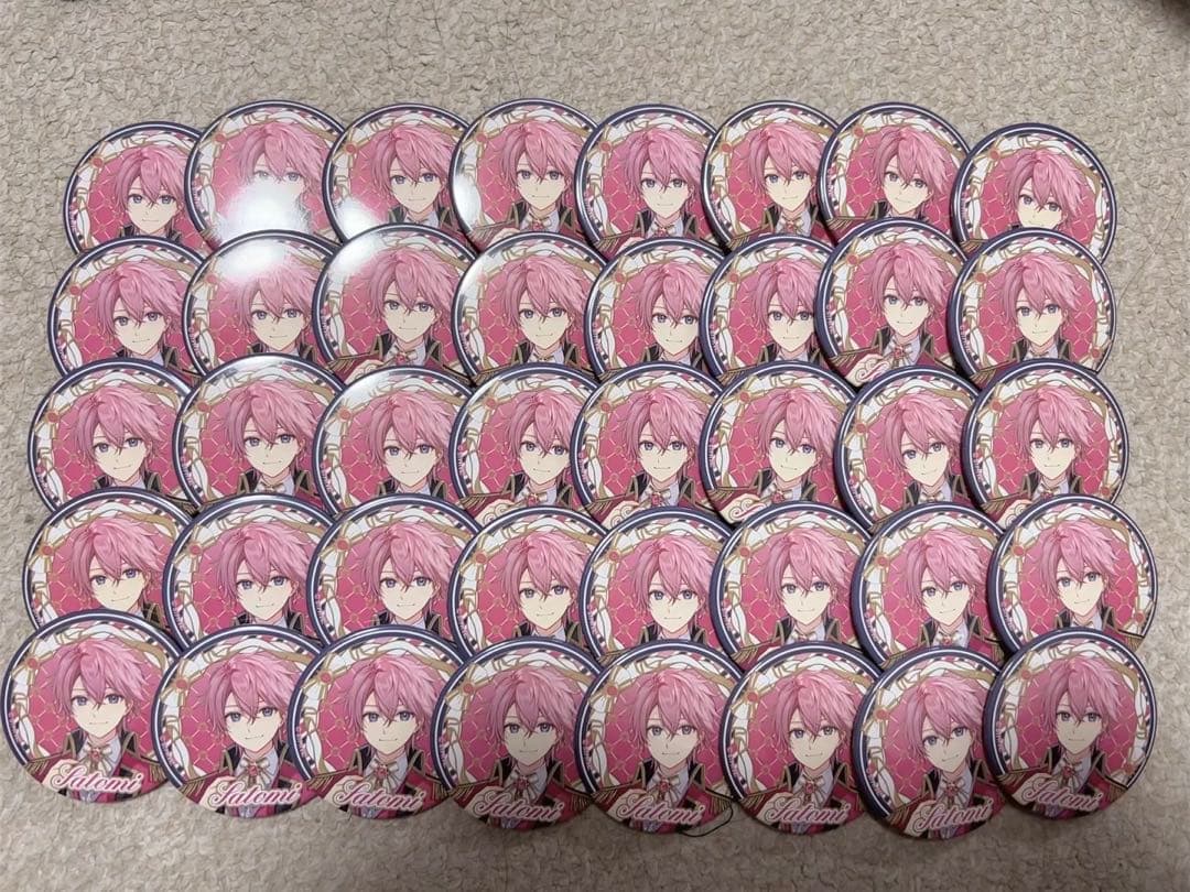 すとぷり さとみ 2025 たまアリ Forever 缶バッジ 40個まとめ売り