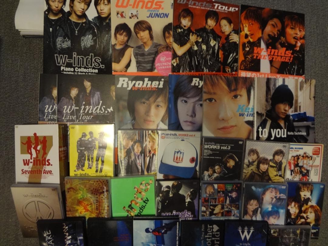 w-inds. 写真集＆DVDセット コレクション 写真集及DVD套装