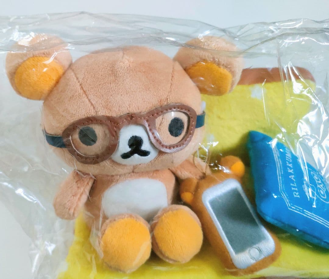 激レア！新品未開封 リラックマ JINSコラボ ぬいぐるみ♪リラックマストア限定