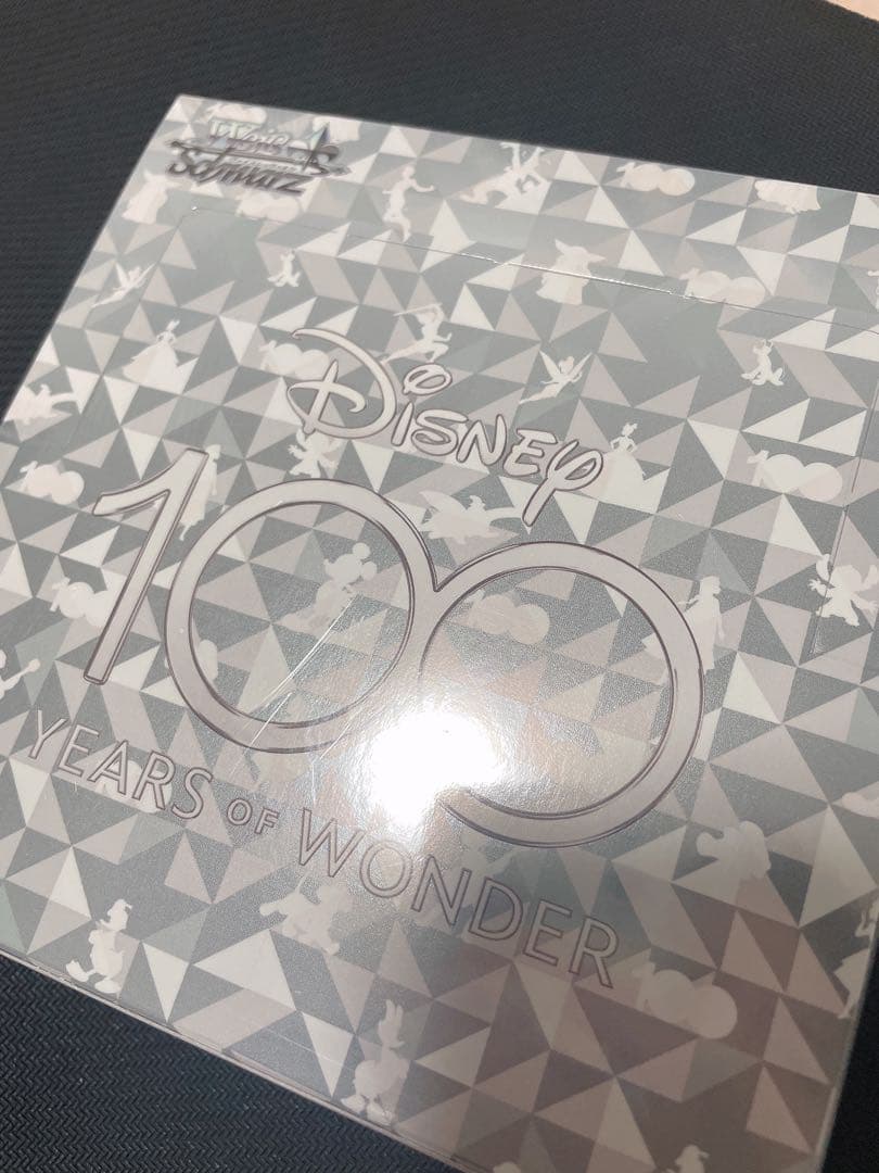 ヴァイスシュヴァルツ　ディズニー100 BOX シュリンク付き