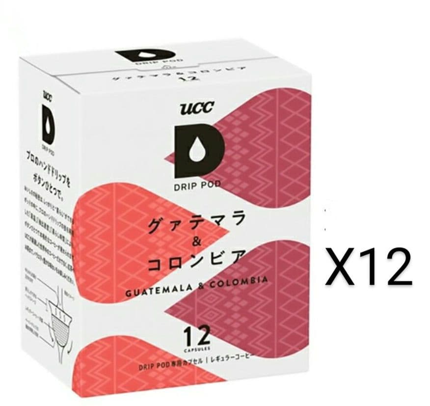 UCC DRIPPOD グァテマラ&コロンビア (12P×12箱入り)