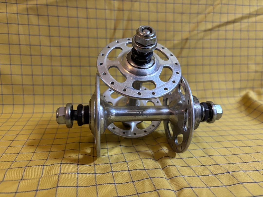 CAMPAGNOLO RECORD 前後ハブセット 36H 美品 ピスト