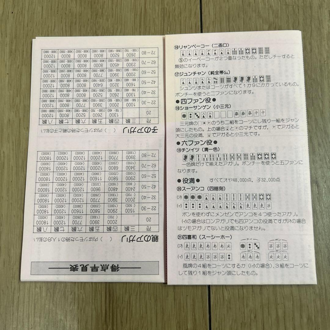 高級麻雀牌　最高級 大型重量 ユリア樹脂 黒牌　楽しい麻雀
