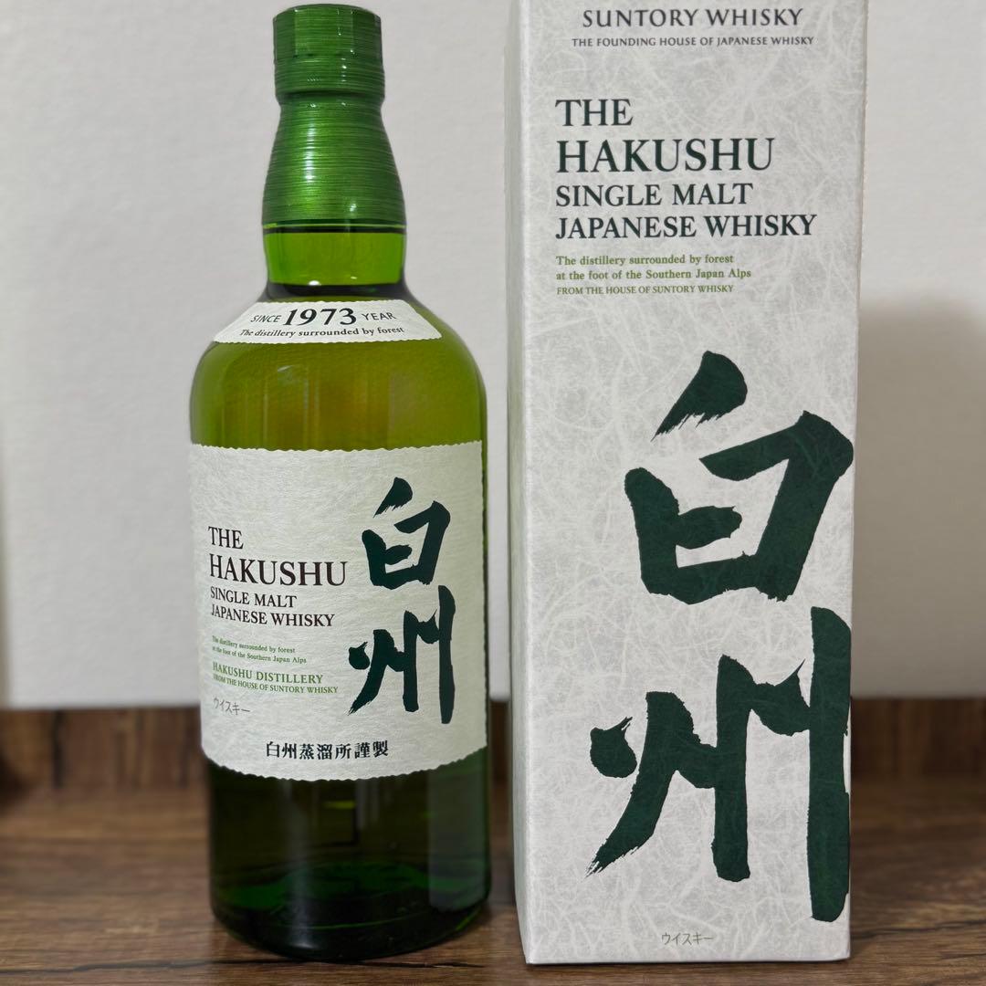 新品 箱付き サントリー 白州 シングルモルトウイスキー NV 700ml 1本