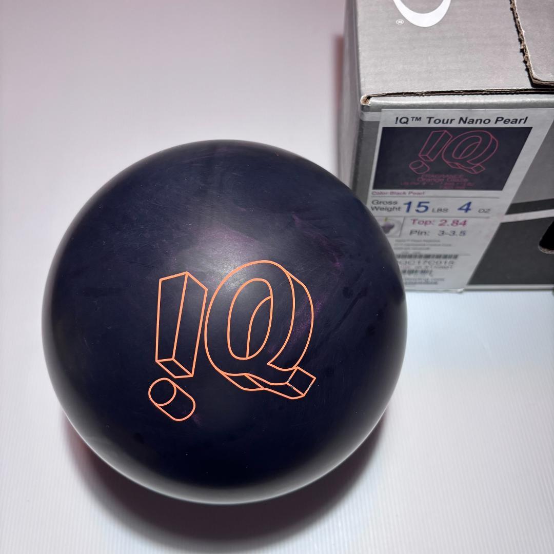 新品 ボウリングボール ストーム iQツアー ナノ・パール 15ポンド04オンス