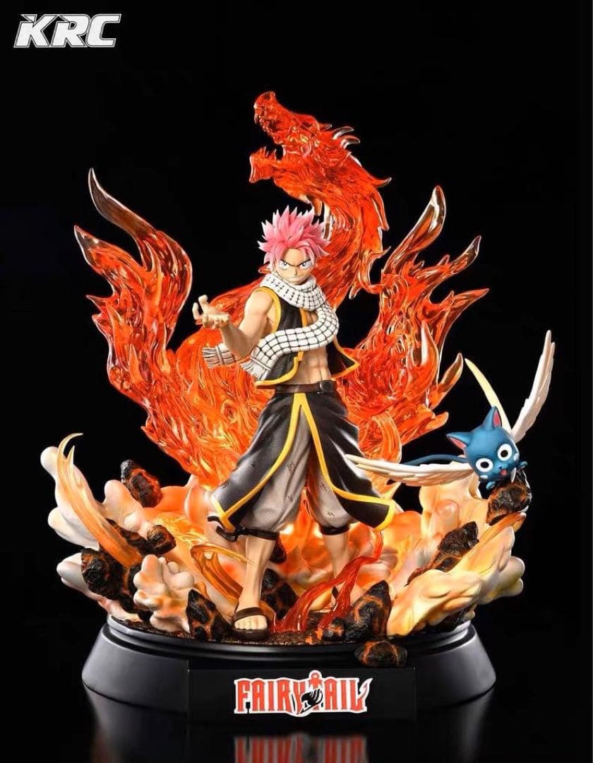 FAIRY TAILフェアリーテイル ナツ1/6ガレージキット スタチュー ⑤