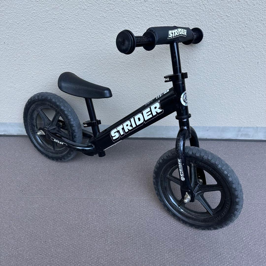 STRIDER ストライダー 12スポーツ バランスバイク ブラック 黒 正規品