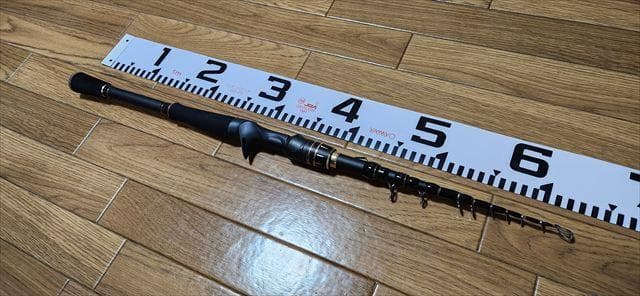 カストキングブラックホークⅡTC73MH7.3ftテレスコファーストテーパ