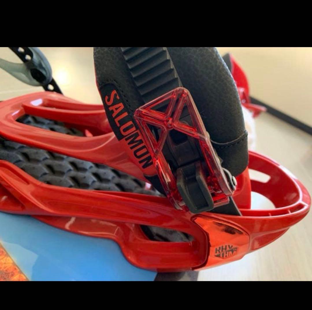 HOLIDAY スノーボード SALOMONバインディングセット