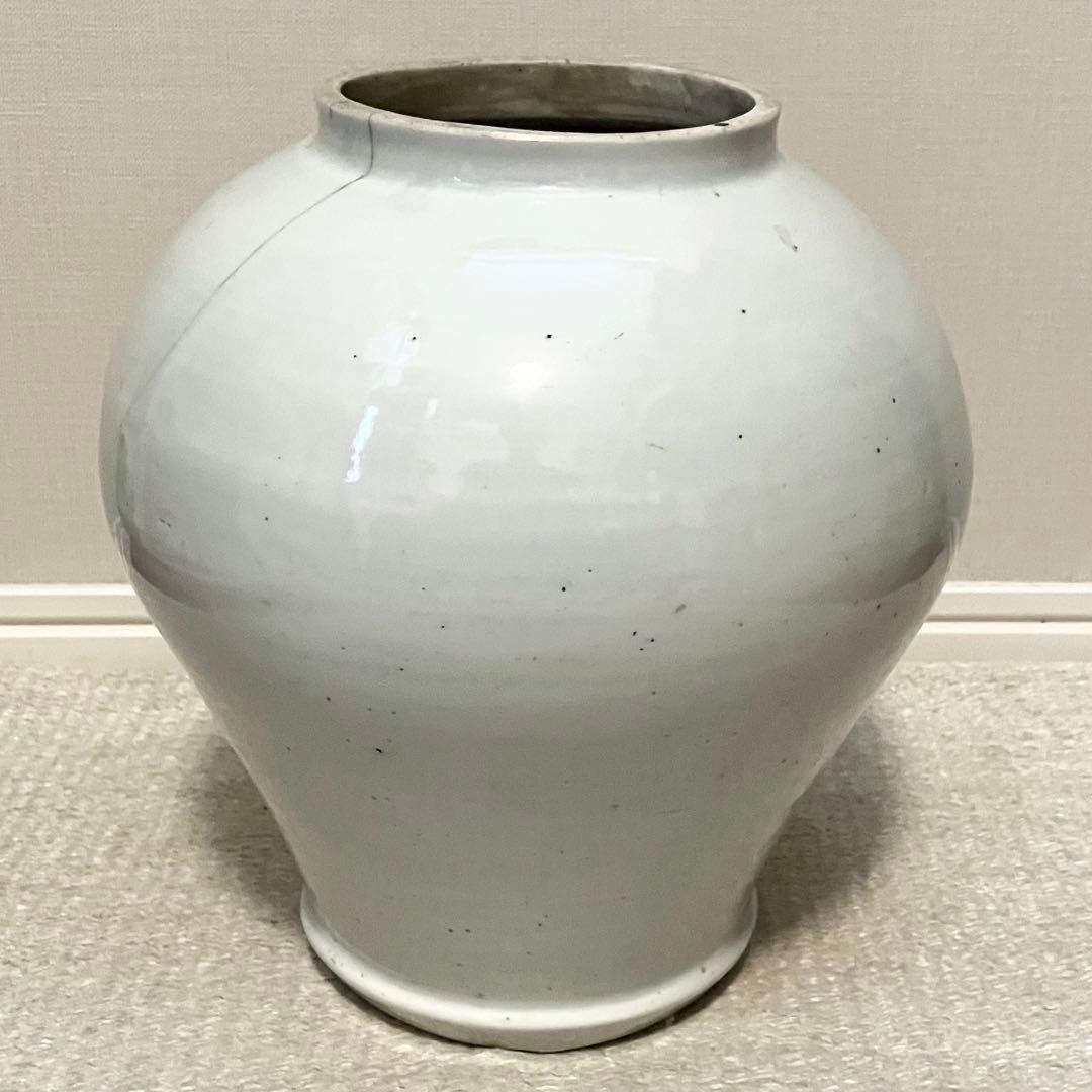伊万里 古伊万里 白磁 壺 花器 花瓶 骨董 民藝