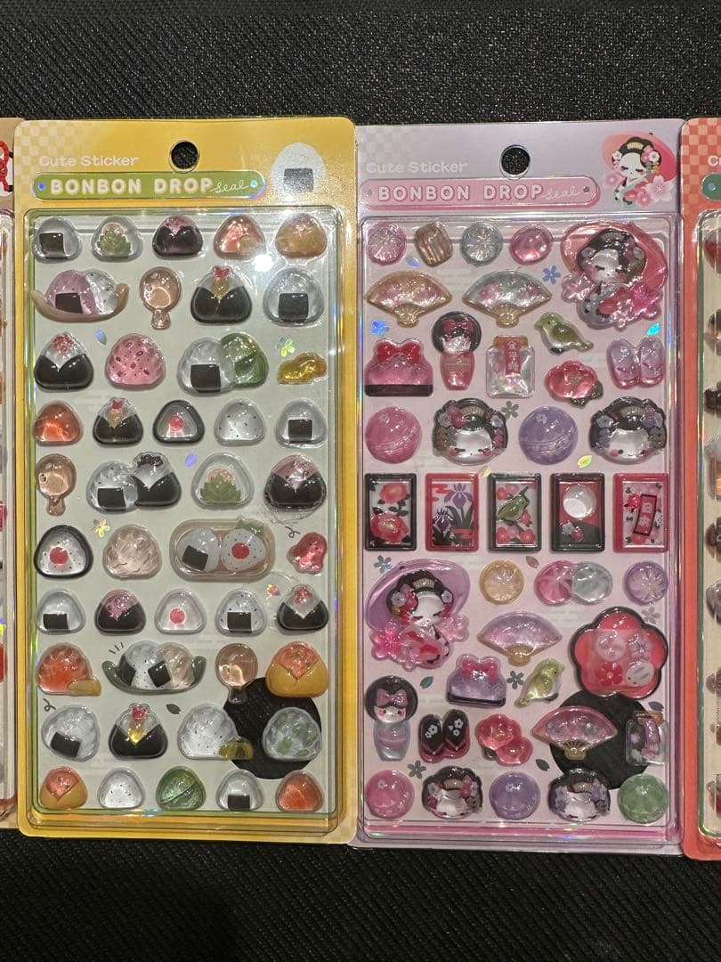 【正規品】ボンボンドロップシール　和柄　コンプリートセット
