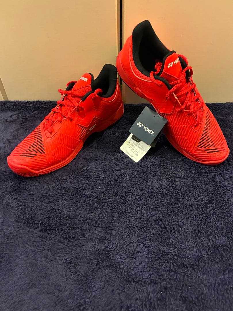 極美品YONEX POWER CUSHION SONICAGE2 赤 26.5
