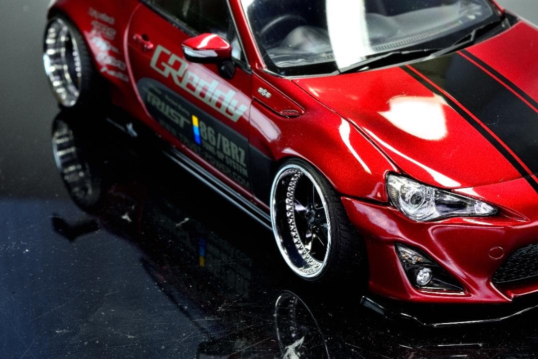 【アオシマ 1/24】TOYOTA86 ”GREDDY&ROCKETBUNNY
