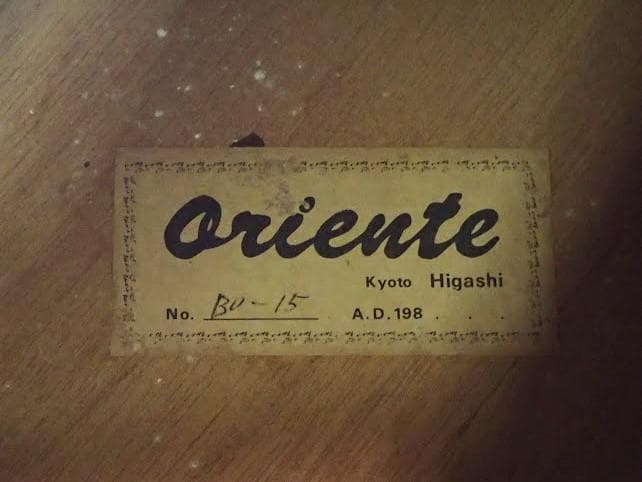 【スラックス 様 引取限定】Oriente BO-15 ウッドベース