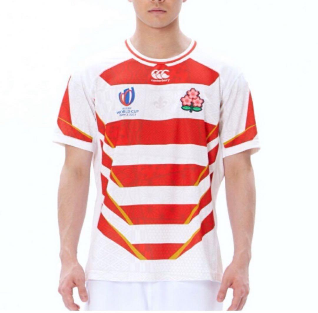 送料無料 新品CANTERBURYジャパンRWC2023レプリカホームジャージー