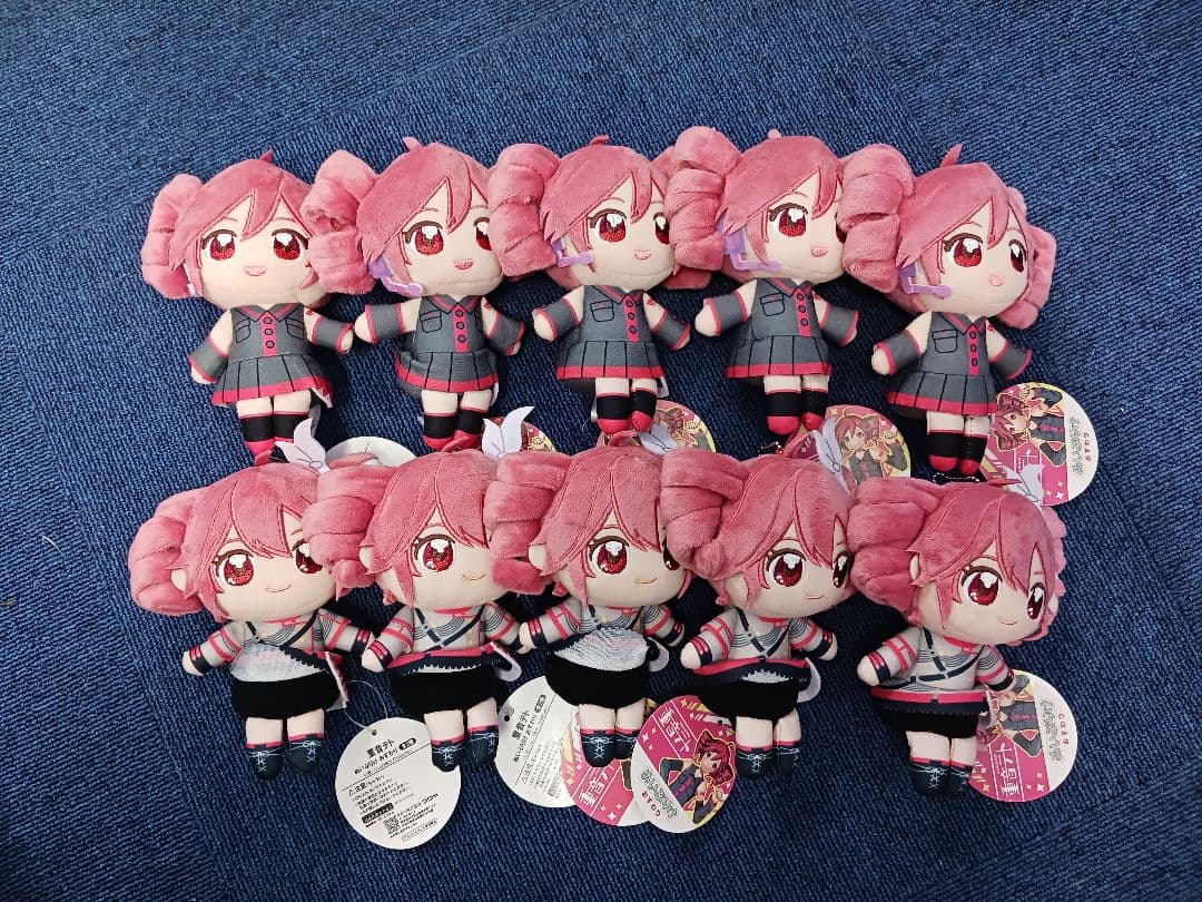 重音テト ぬいぷりけ おすわり ぬいぐるみ 　各種5個　計10個セット①