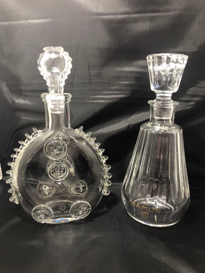 バカラset LOUIS XIII &CAMUS 空瓶
