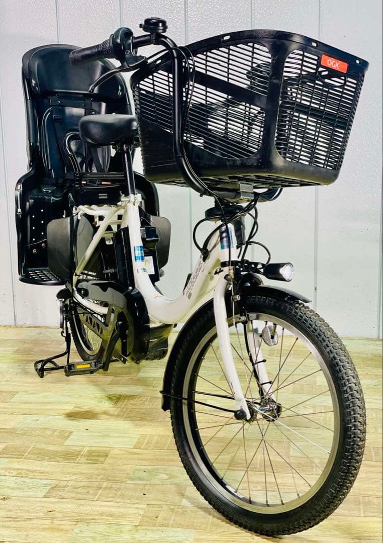 2870ヤマハ12.3アンペア 20インチ子供乗せ電動アシスト自転車