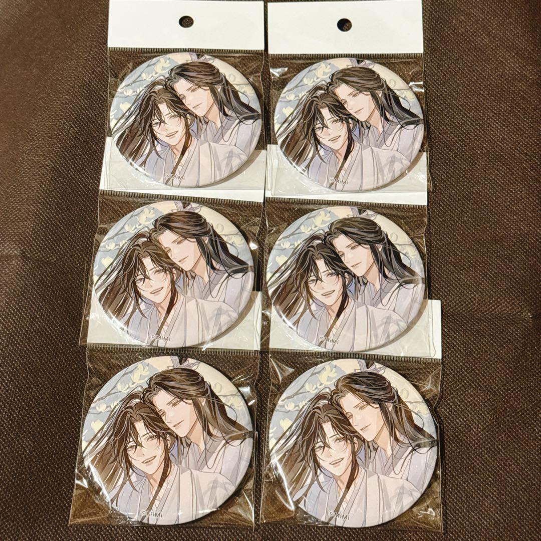 魔道祖師 サウンドトラックCD「特装盤」　ヴィレッジヴァンガード　缶バッジ　6個