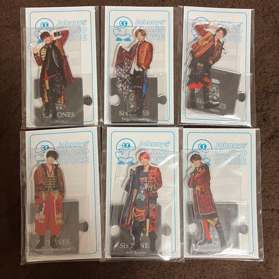 最終値下‼️新品未開封 SixTONES アクリルスタンド第3弾 6人セット