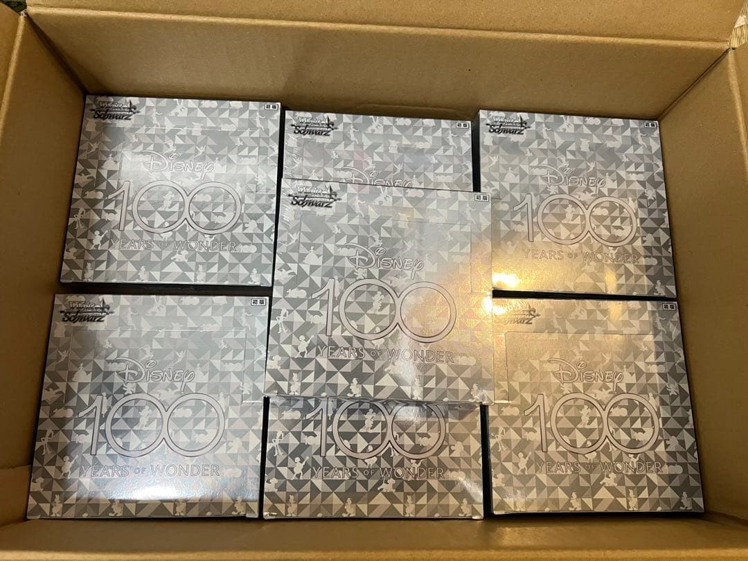 ヴァイスシュヴァルツ ディズニー100 シュリンク付き 7BOX