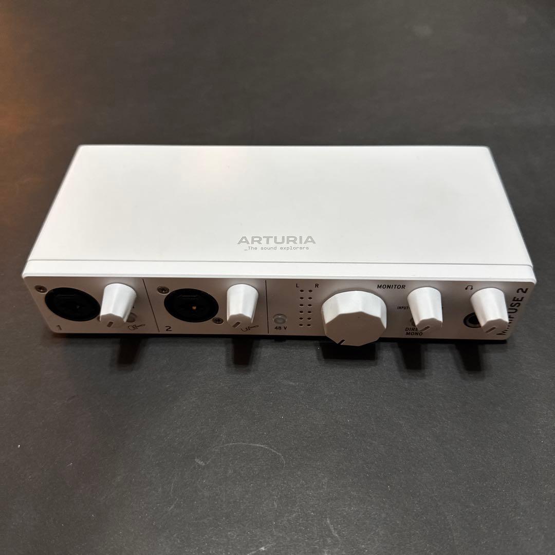 Arturia MiniFuse 2 オーディオインターフェイス ホワイト