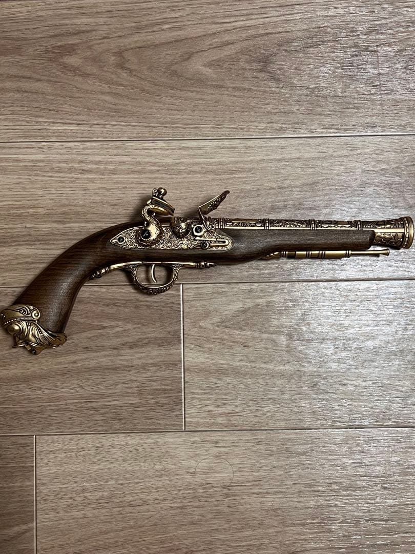 FLINT LOCK PISTOL フロントロック式ピストル 6mmBBガスガン