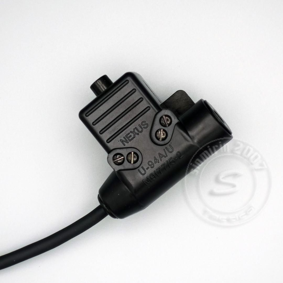 ☆TCA 実コネ付きPTT U94タイプ 黒 レプリカスイッチ 新品