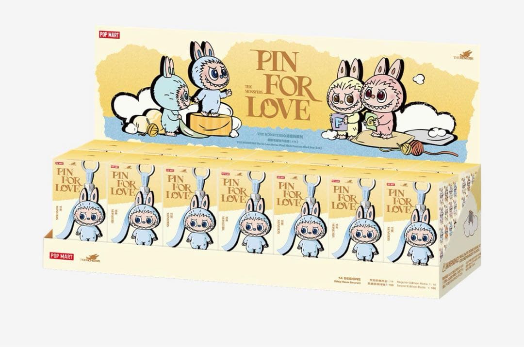 ラブブ PIN FOR LOVEアソートボックス A-M ポップマート