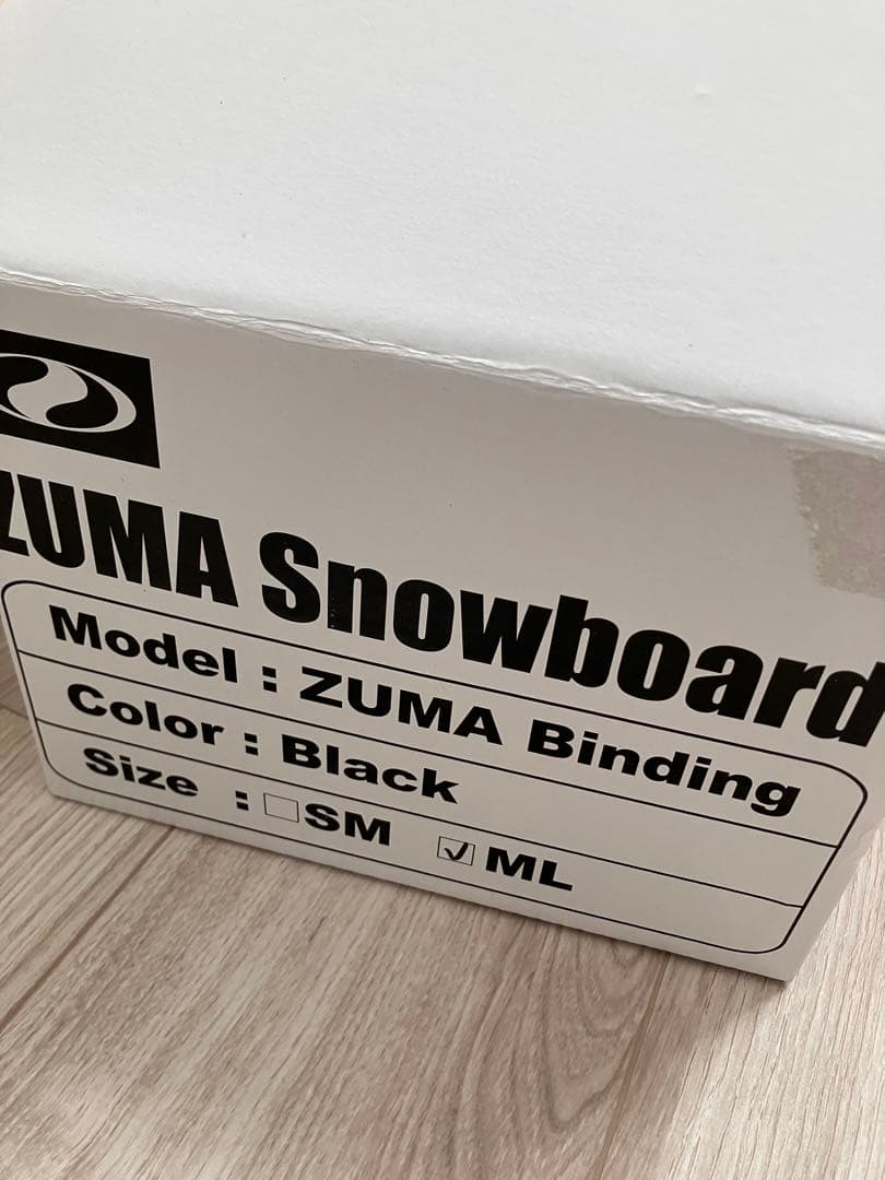 カバー付き　スノーボード　新品ビンディングセット