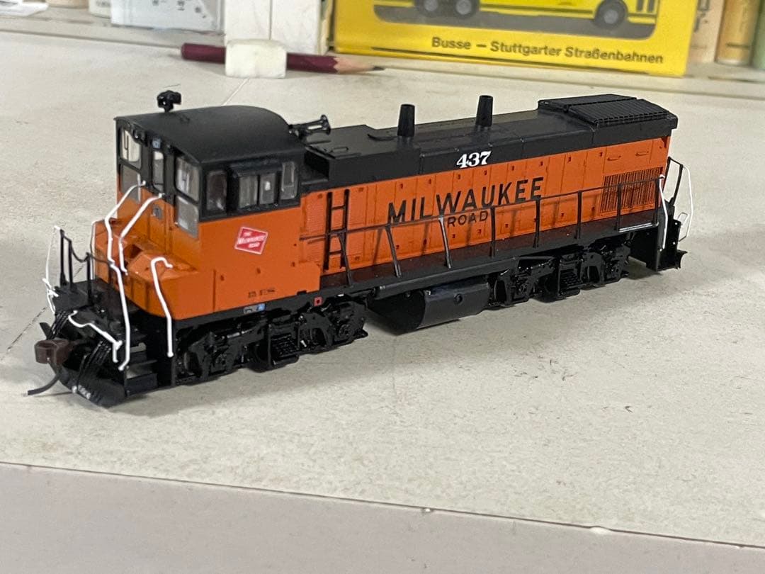 アサーンジェネシスEMD MP15-AC Milwaukee 鉄道DCCサウンド