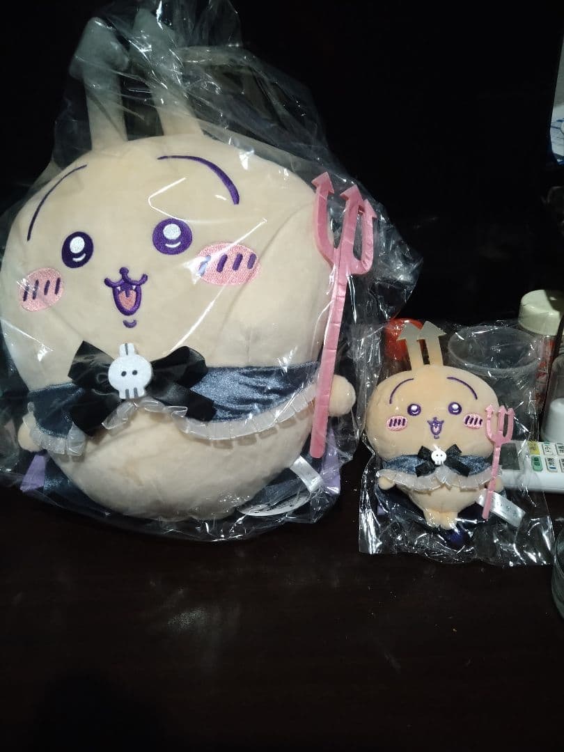 可愛いキャラクターぬいぐるみ2体セット