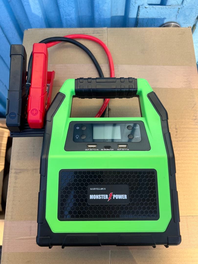 MARVELLOUS（マーベラス） 12V・24V対応ジャンプスターター