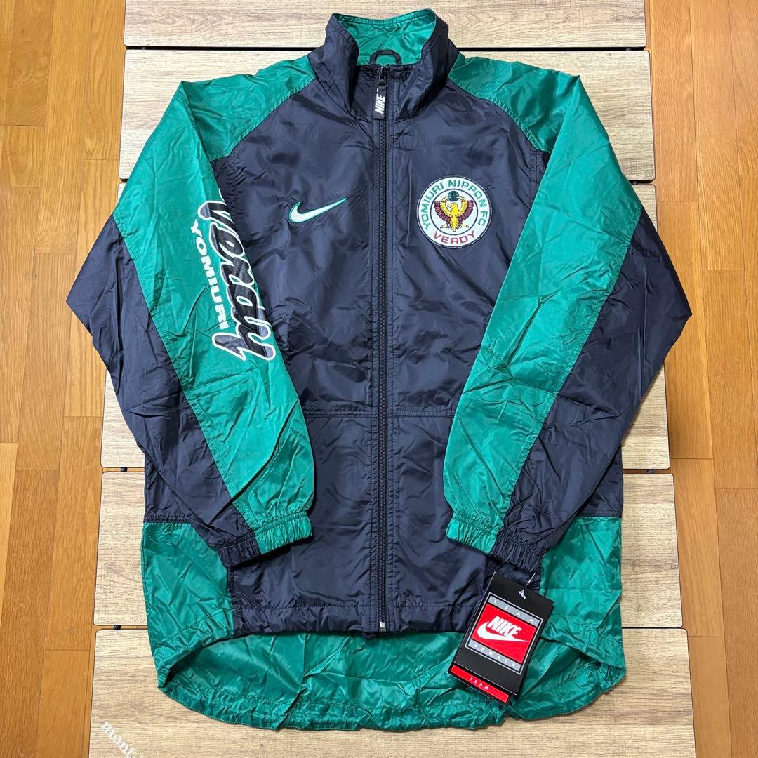 レア 読売ヴェルディ 90s ナイキ製 ナイロンジャケット VERDY サッカー